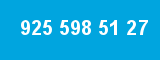 925 598 51 27